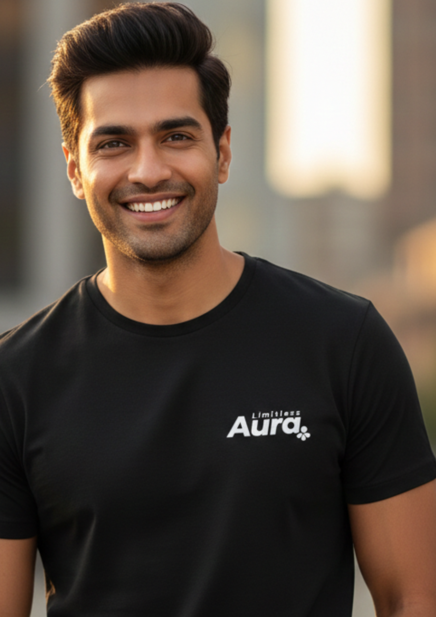 KURUX Classic Unisex Cotton T-Shirt – Black|AURA