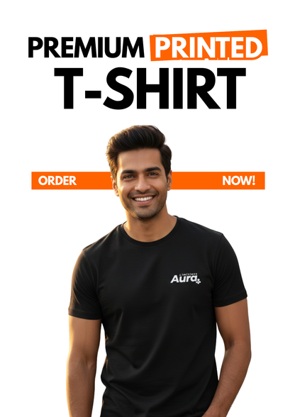 KURUX Classic Unisex Cotton T-Shirt – Black|AURA